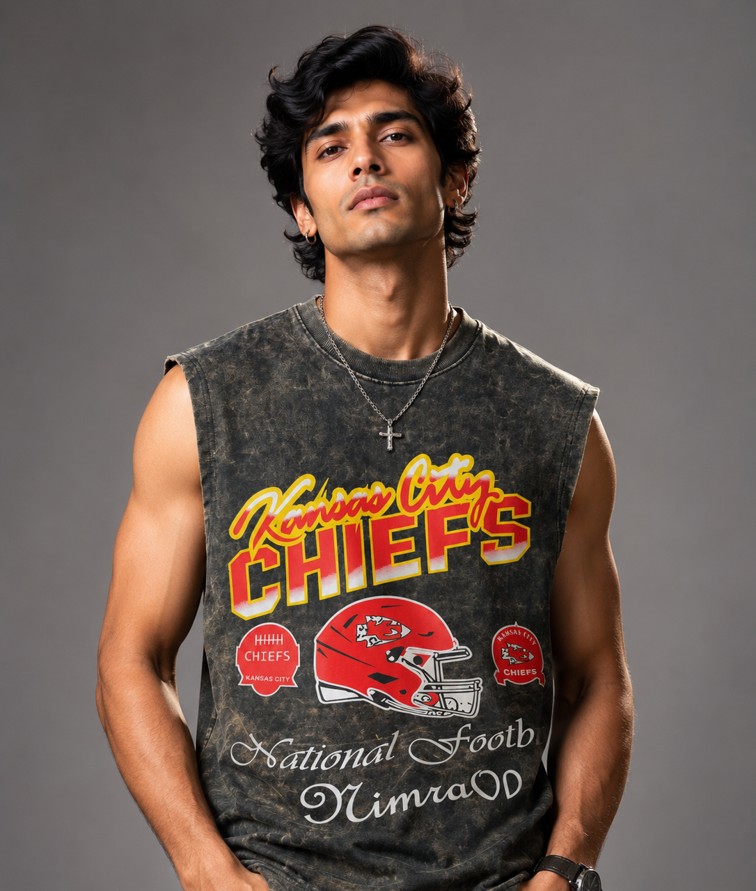 Home Sleeveless Neck
