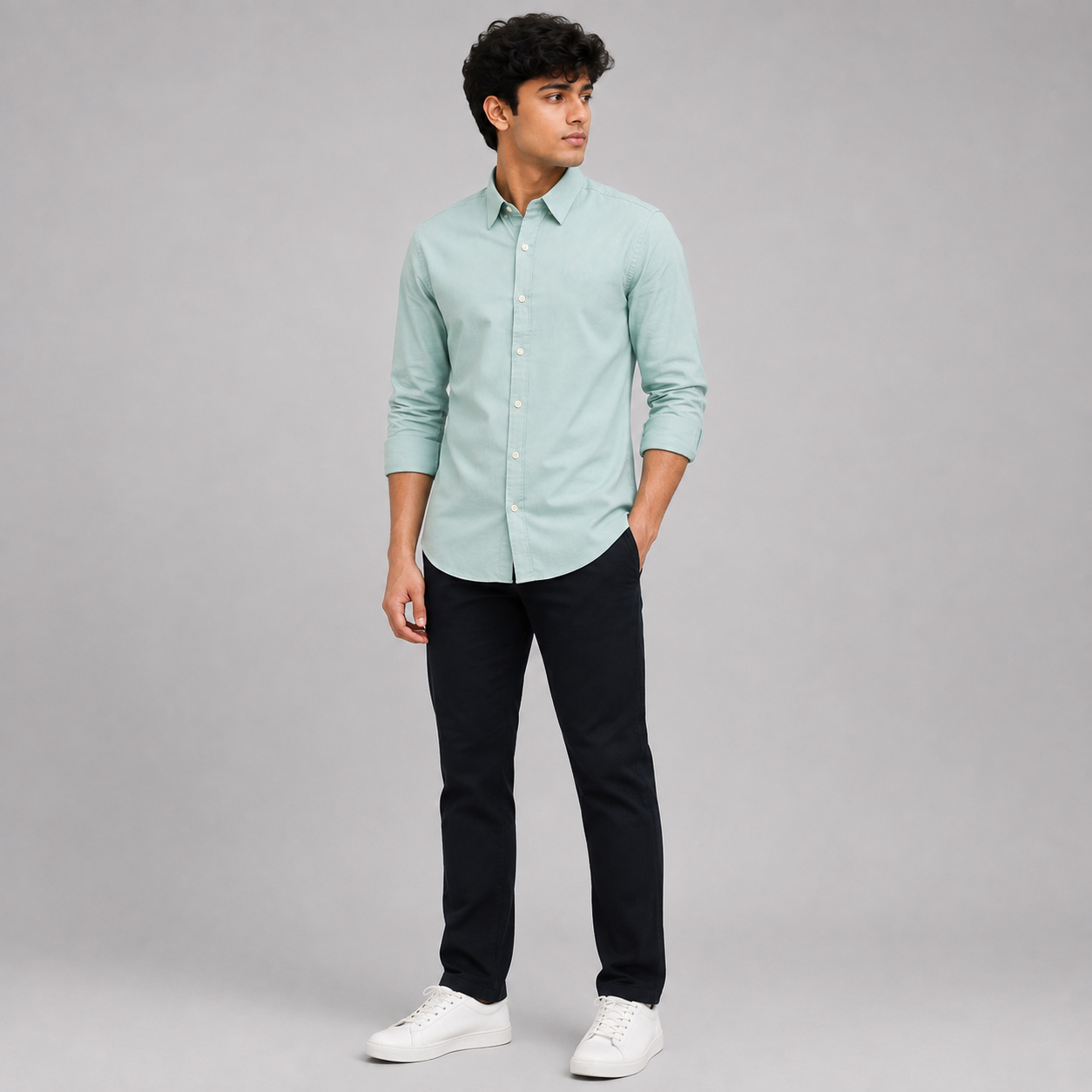 men's polo casual shirt c